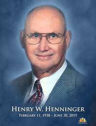 Obituary information for Henry W. Henninger