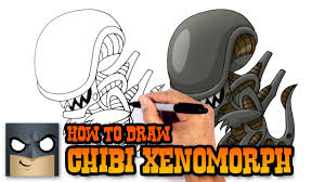 Image about tumblr in s t u f f™ by ximena valdez. How To Draw Xenomorph Alien Drawing Lesson Youtube