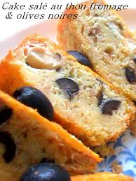 Cake Sale Au Thon Fromage Et Olives Noires Recettes Gourmandes