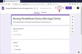 Cara Buat Google Form Panduan Bergambar Bromoden
