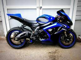 Cool Black And Blue Motorcycle Blue N Black Gixxer Suzuki Bikes Sport Bikes Sportbikes