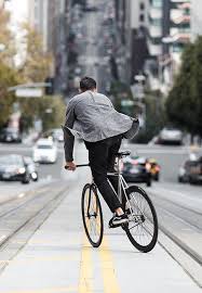 Made For Movement The Levi S Commuter Collection Features Performance Fabrics To Keep You Light And Comfortable Urban Bicycle Bike Cyclist Urban Bike