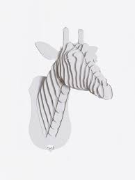 Cardboard Safari Juliette Giraffe Bust Beyaz Karton Zurafa Kafasi Large Shopigo Shopigono17 Availableonsite Decoration Design Style Fa Zurafa Heykel Urunler