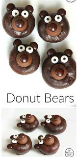 Donut Bear Donas De Chocolate Donas Gourmet Donuts Caseros