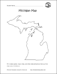 Learn About Michigan With Free Printables State History Projects Michigan Homeschool Social Studies