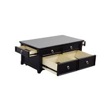 Framed drawers are adorned with lovely traditional hardware. 61 Off Ashley Furniture Ashley Furniture Black Lift Top Coffee Table Tables