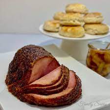 More images for how to cook a kentucky legend ham » The Best Brown Sugar Crusted Kentucky Spiral Ham Family Savvy