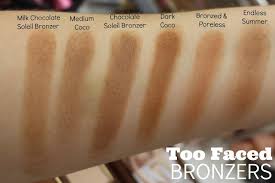Making Up The Midwest Review Swatches Comparison Too Faced Cocoa Contour Face Contouring And Hi Contouring And Highlighting Face Contouring Cocoa Contour