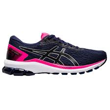 Parcourez la rubrique chaussures bleu pour femme. Gt 1000 9 Chaussure Femme Asics Bleu Pas Cher Chaussures De Running Asics Discount
