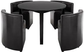 Extended areas) ✓ 0800 hotline ✓ buy dining tables & find everything for a beautiful home: Very New Hideaway Dining Table And 4 Chairs Set Circular Dining Table Colored Dining Chairs Compact Table And Chairs