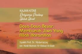Jun 03, 2019 · 7 dosa paling berat dalam ajaran islam. Dosa Dosa Besar Membunuh Jiwa Yang Allah Haramkan Radio Rodja 756 Am