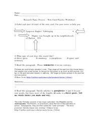 Only write information directly related to your statement of purpose. Note Cards For Research Worksheets Teachers Pay Teachers