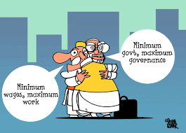 To keep up with the rules in terms of your staff, here's a rundown of where each state stands currently. Labour Codes Suit Boot Ki Sarkar Deccan Herald