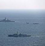 Chinese warship movement detected near