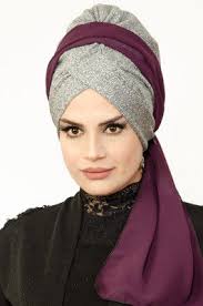 Aise Tesettur Gumus Abiye Tesettur Bone 2020 Bandana Sac Siyah Abiye Turbanlar