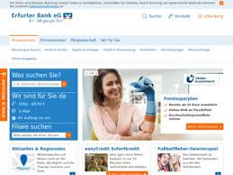 Informieren sie sich bei ihrer volksbank thüringen mitte eg. Erfurter Bank Eg Firstfive