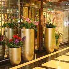Vtg large chinese round wood vase pot bowl statue plant floor display stand base. H121 Fiberglass Bullet Shape Flowerpot Floor Standing Large Modern Luxury Flower Vases China Floor Standing Vase And Large Flower Vases Price Made In China Com