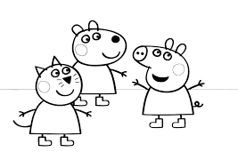 Www.youtube.com.visit this site for details: Peppa Pig Tells A Story To Friends Razukraski Com