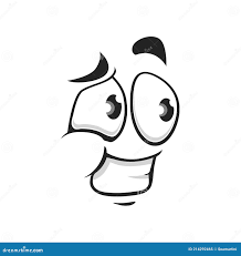 卡通脸部愧疚微笑矢量图羞耻表情符号向量例证. 插画包括有感觉, 发怒, 粗笨, 羞辱, 鬼鬼祟祟- 214292465