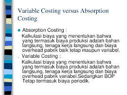 Contoh soal anggaran biaya variabel di antara taksiran anggaran departemen reparasi perawatan yg akan dipergunakan utk menyusun variable budget tahun mendatang adalah sbb. Ppt Variable Costing Powerpoint Presentation Free Download Id 4183739
