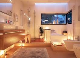 Salle de bain—bois foncé, vasques blanches et mur à carreaux de ciment. 10 Idees Deco Pour Une Salle De Bain Esprit Spa