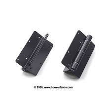 Most folks don't think about the gate hinges when buying a fence or driveway gate, so today i wanted to familiarize you with the gate hinges available for bo. Nationwide Industries All Aluminum Hinges W Screws Hoover Fence Co