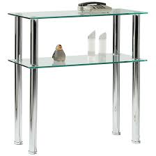 Small Glass Phone Table Phone Table Glass Table Table Style
