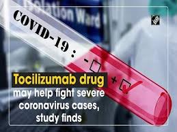 Xu x, han m, li t, et al. Tocilizumab Drug May Help Fight Severe Coronavirus Cases Study Finds Youtube