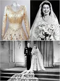 A Look Back At The Queen S Wedding Dress The Wedding Secret Magazine Royal Wedding Dress Queen Wedding Dress Wedding Dresses