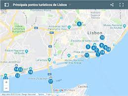 Mapa de cidadão tudo serviços entidades diretório dos sítios públicos notícias lojas e espaços guias eventos de vida outros. Mapa Com Os 20 Principais Pontos Turisticos De Lisboa Dicas Portugal