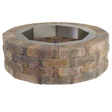 We did not find results for: Pavestone Rumblestone 46 In X 14 In Round Concrete Fire Pit Kit No 2 In Sierra Blend With Round Steel Insert Rsk55877 The Home Depot
