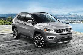 2019 Jeep Compass Parked In Charcoal Grey Jeep Compass Jeep Compass Sport Jeep Compass Price