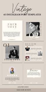  65 Instagram Templates For Canva With Paper Beige Canva Templates For Instagram In 2021 Instagram Template Instagram Profile Template Instagram Template Design