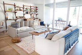 Meanwhile the large basin sink is the perfect way to tie in a farmhouse aesthetic. Relaxed And Cozy Mid Century Living Room Hgtv