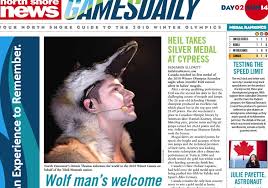 Explore vancouver sun archive, both historical and recent editions. Vancouver 2010 Games Daily Day 2 North Shore News