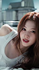 Sana Brown Hair Fancam