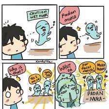 U tokok wat la, even english people also have their own slang even if u go to britain, but it's still is english language but with different pronounciation. Kendrick Ng Kendylife On Twitter Padan Muka Or Muka Padan You Judge Lol Thanks Irsyadnazri For The Idea Kendylife Kendylifeturns13 Comic Chibi Cute Random Comics Picoftheday Artist