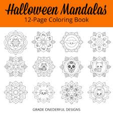 Click the halloween mandala coloring pages to view printable version or color it online (compatible with ipad and android tablets). Halloween Mandalas Worksheets Teaching Resources Tpt