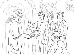 Then why not give your little one these printable fruits and vegetable coloring pages. Daniel Makes Good Choices And Refuses King S Food Bible Coloring Food Coloring Pages Bible Coloring Pages