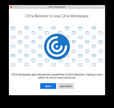 Citrix workspace app 2101 for mac. Installation Instructions For Citrix Workspace Mac