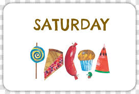 How might you feel if you ate that much food? All About The Very Hungry Caterpillar Food Eating Child Saturday Transparent Png