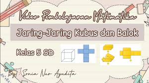 Jaring Jaring Kubus Dan Balok Kelas 5 Sd Youtube