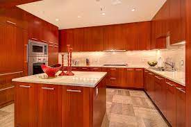Light cherry wood kitchen cabinets. 25 Cherry Wood Kitchens Cabinet Designs Ideas Designing Idea