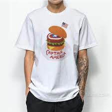 4.7 out of 5 stars. Get It Fast Captain America Burger T Shirt Trendstees Com