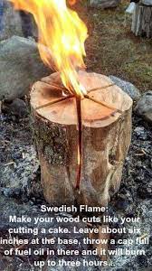 How To Make A Swedish Flame Backyard Fire Fire Pit Outdoor Fire