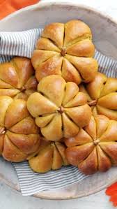 Cream Cheese Stuffed Pumpkin Dinner Rolls Recipe Thanksgiving Snacks Healthy Thanksgiving Snacks Pumpkin Recipes