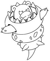 Megan coloring pages fabulous all for kids printable free. Pokemon Hd Pokemon Coloring Pages Mega Houndoom