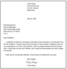 Parts And Styles Of Business Letters