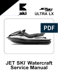 What is needed for steering control on a pwc? Kawasaki Jetski Watercraft Ultra Lx Jt1500 C7 8 9f 07 A 09 Service Manual Screw Bearing Mechanical