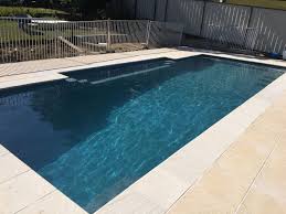 A Compass Pools Install In Evolution From The Bi Luminite Range Of Colours Small Pool Design Pool Paving Pool Colors